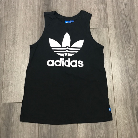 adidas Tops - Adidas EUC Black tank top